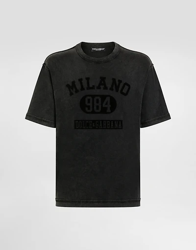 Cotton t-shirt with print