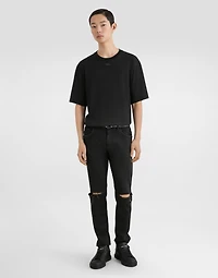 Cotton t-shirt with patch