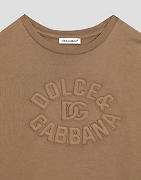 Jersey T-shirt with Dolce&Gabbana logo