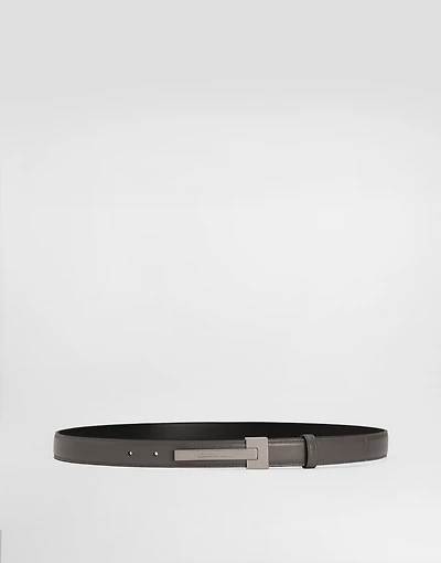 Calfskin belt