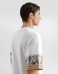 jersey t-shirt with print