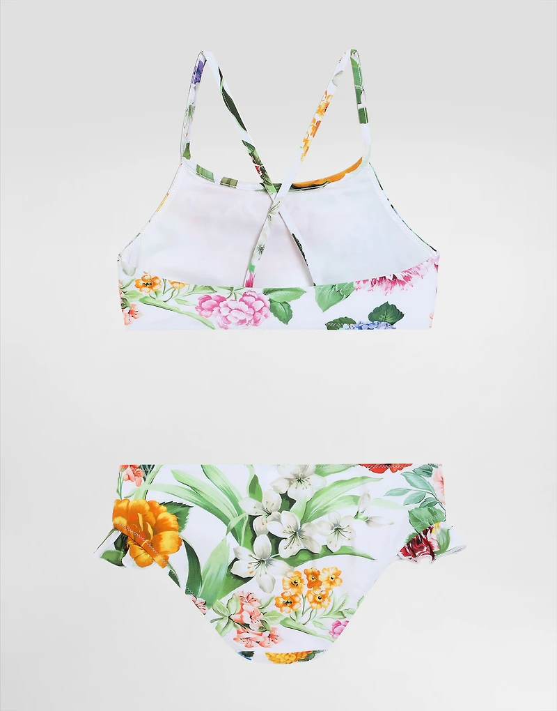 Bikini with floral print