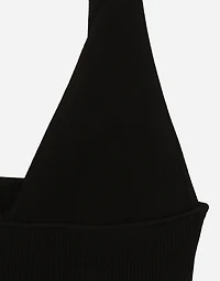 Viscose-knit vest top