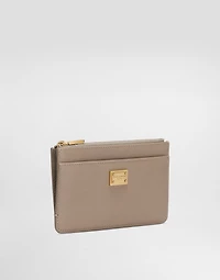 Plongé calfskin card holder
