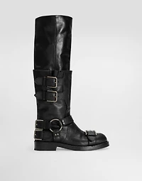 Horse leather boots