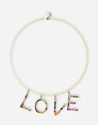 Lettering Necklace18-carat yellow gold