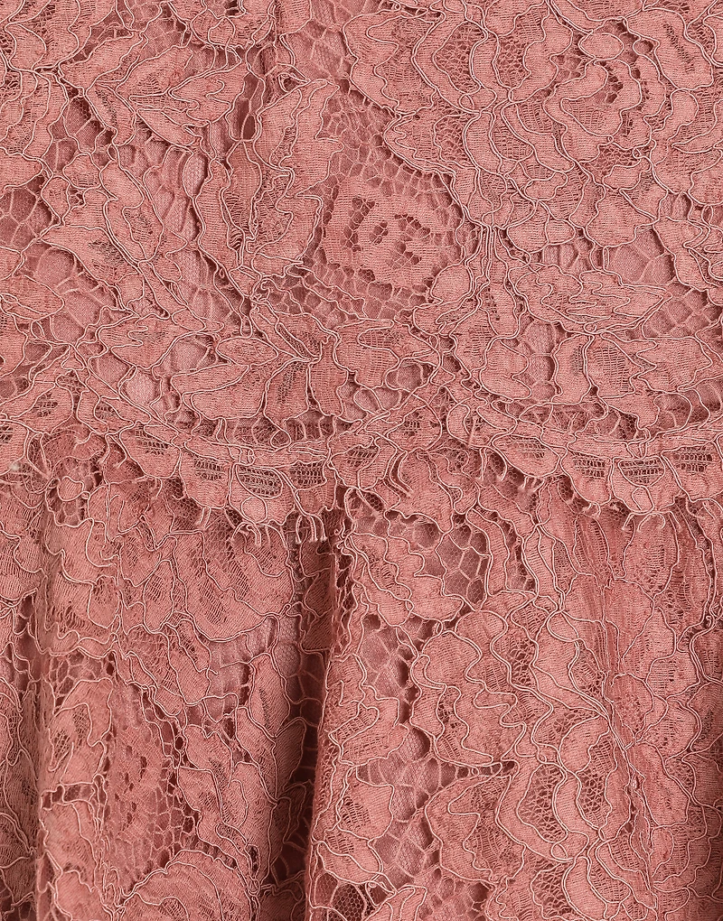 Lace skirt with DG logo