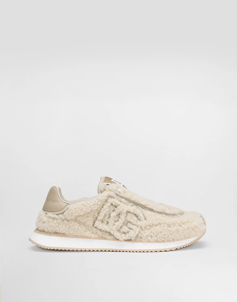 DG Cushion sheepskin sneakers