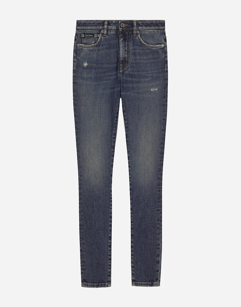 Skinny cotton denim Audrey jeans