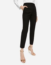 Stretch wool pants
