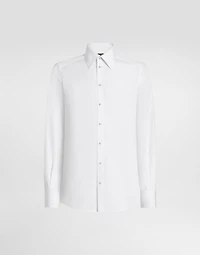 Cotton poplin martini shirt