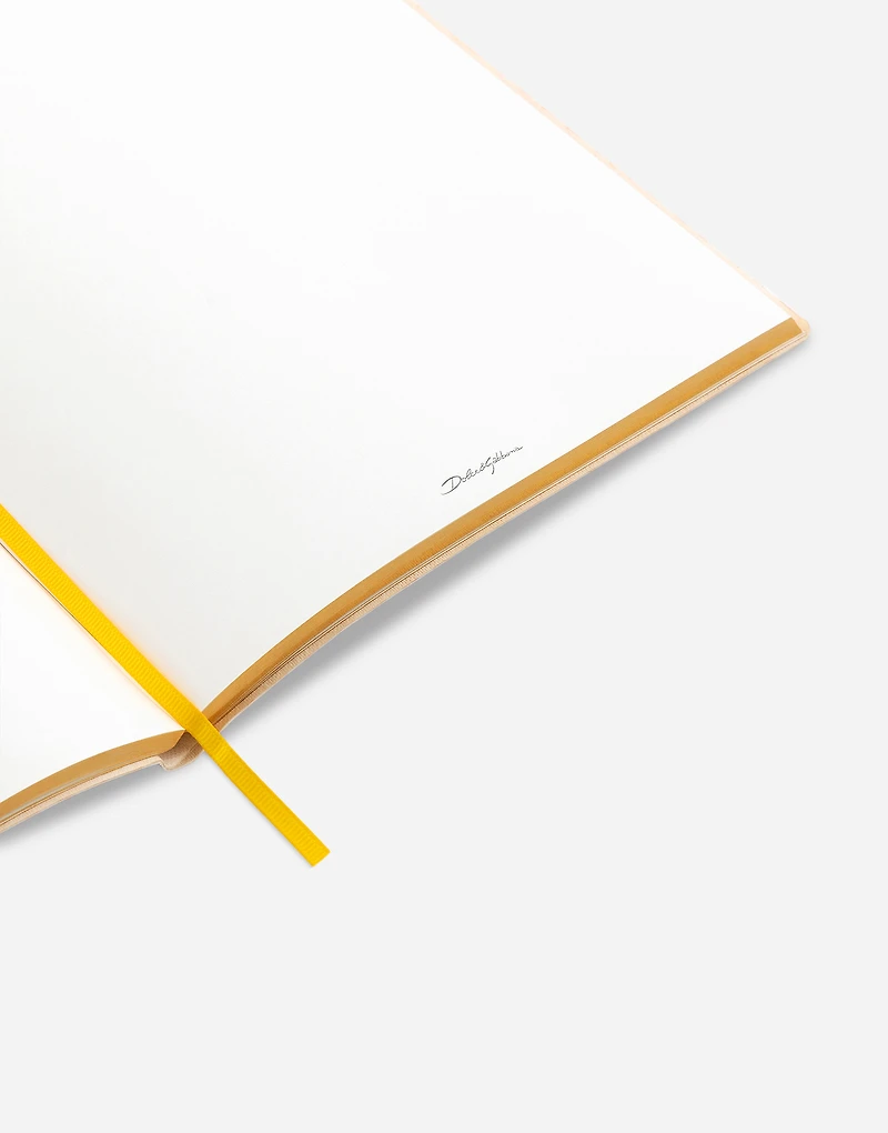 Large Blank Notebook Textile Cover
