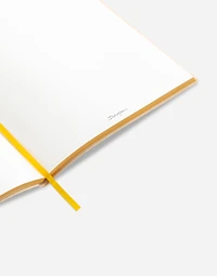 Large Blank Notebook Textile Cover