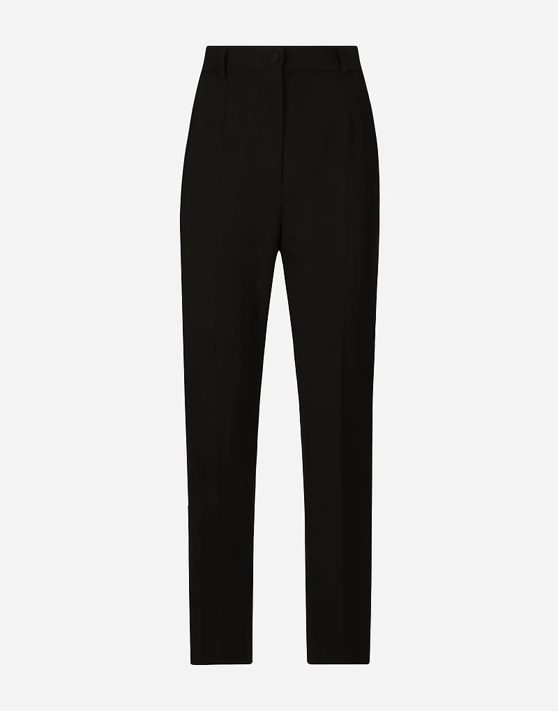 Tailored twill pants