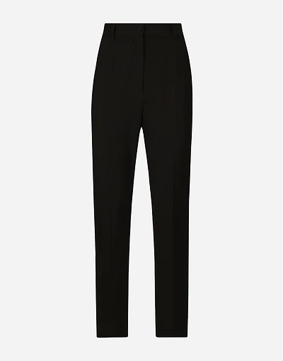 Tailored twill pants