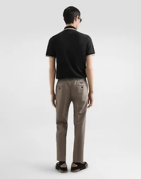 Jersey polo shirt