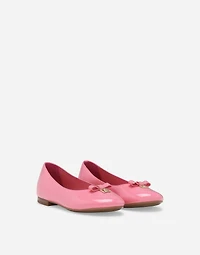 Patent leather ballet flats