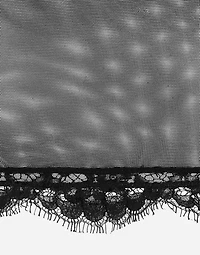 Lace and tulle camisole