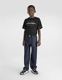 Jersey T-shirt with Dolce&Gabbana logo