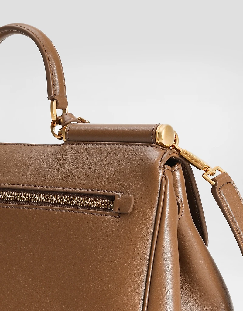 My Sicily handbag in plongé calfskin