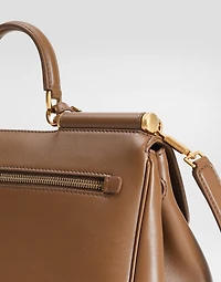 My Sicily handbag in plongé calfskin