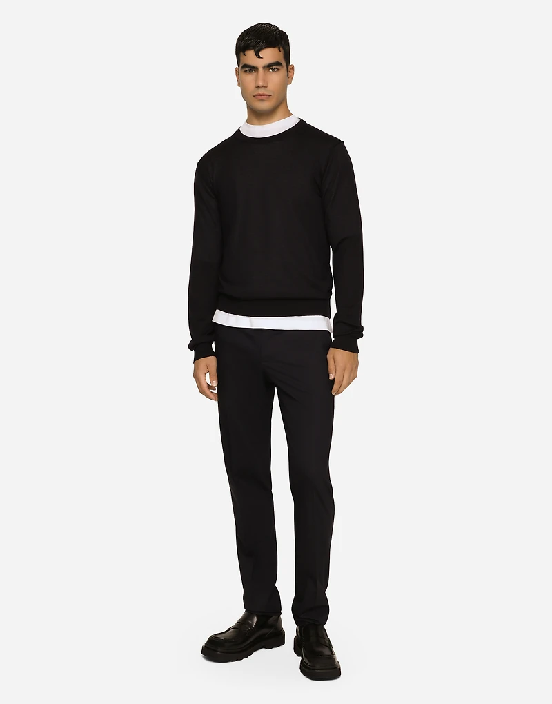 Crewneck sweater cashmere