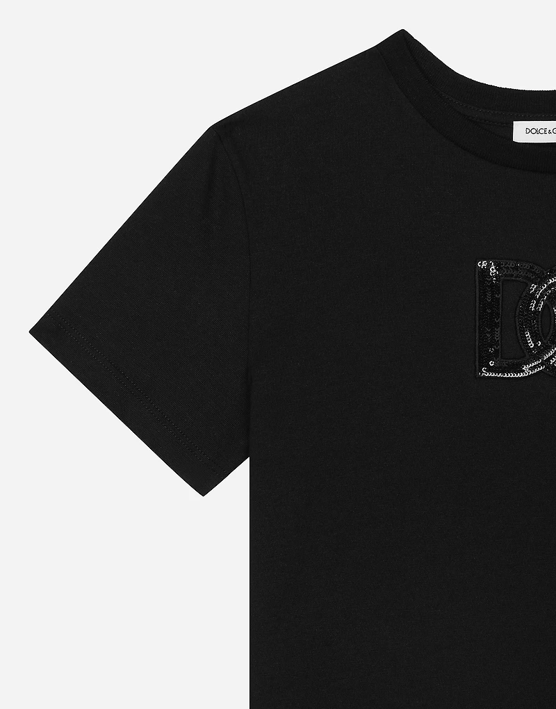 Jersey T-shirt with DG logo