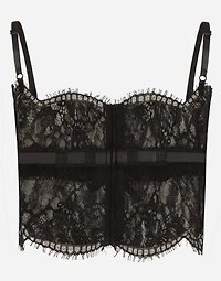 Lace lingerie top