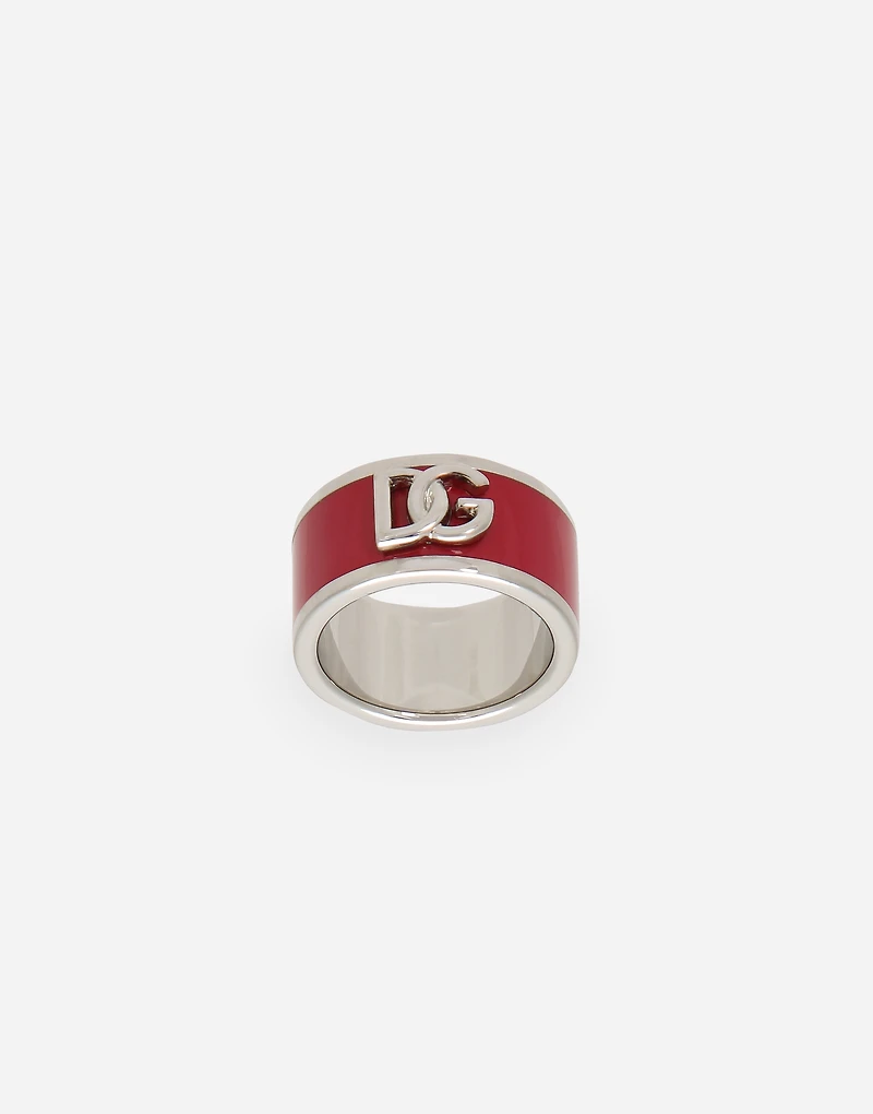 Enameled DG logo ring