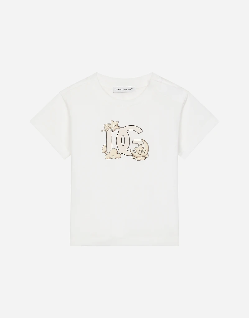 Jersey T-shirt with DG logo