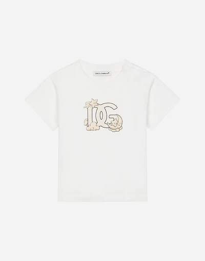 Jersey T-shirt with DG logo