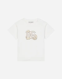 Jersey T-shirt with DG logo