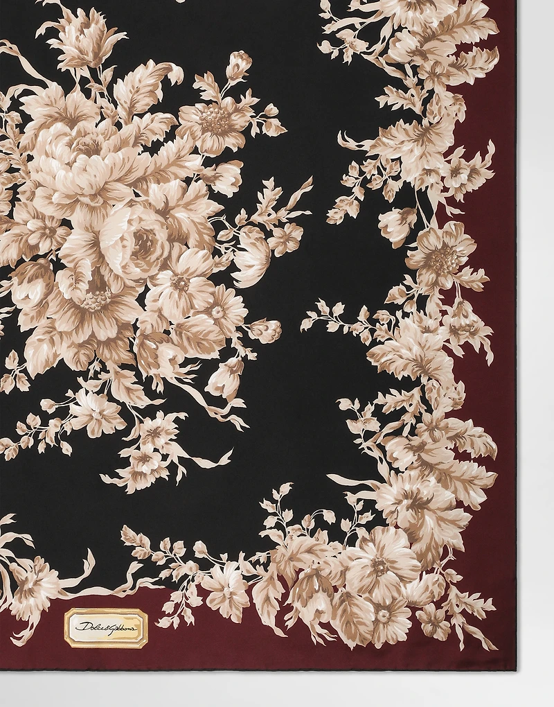 90x90 silk twill scarf