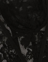 Lace bustier