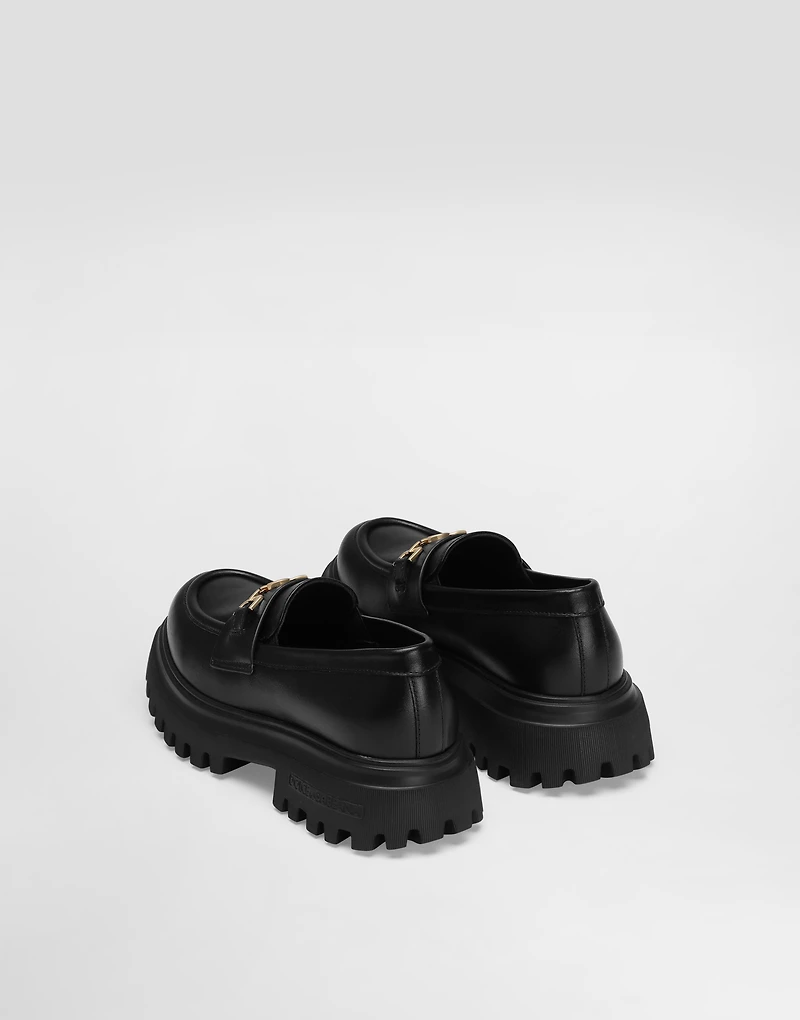 Nappa calfskin loafers