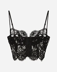 Lace balconette bralette