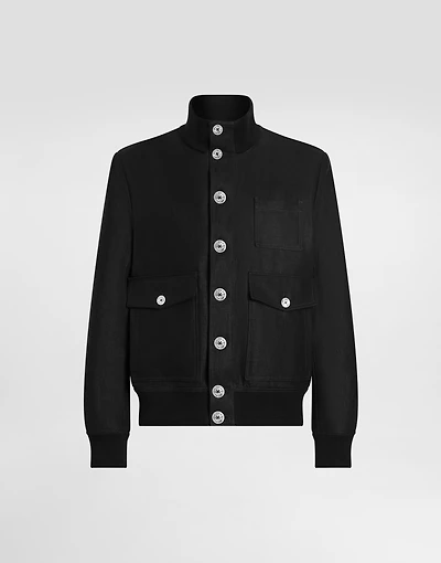Linen blouson
