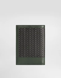 Crocodile leather passport case