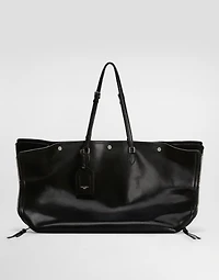Atene calfskin shopping bag