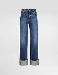 5-pocket denim trousers