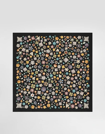 70x70 silk twill scarf