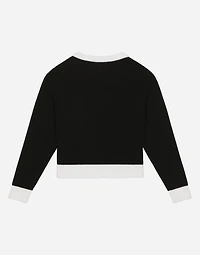 Knit pullover with DG logo