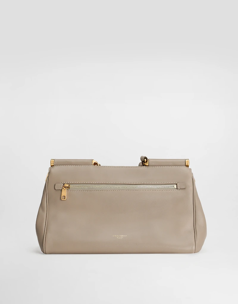 My Sicily handbag in plongé calfskin