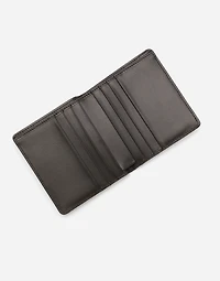 Coated jacquard bifold card holder
