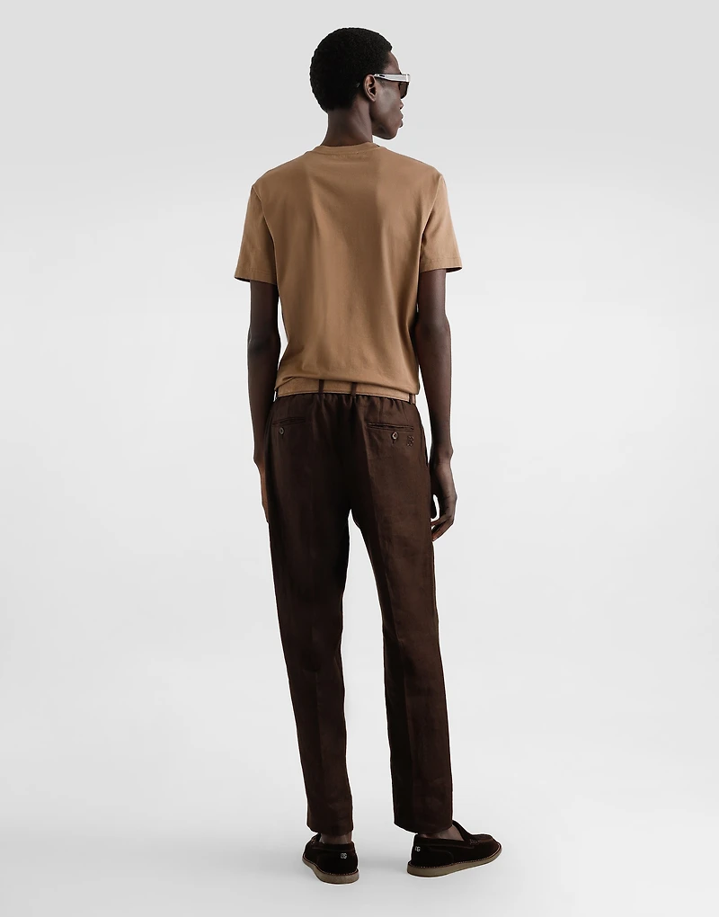 cotton t-shirt with embroidery patch
