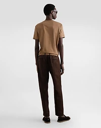 cotton t-shirt with embroidery patch