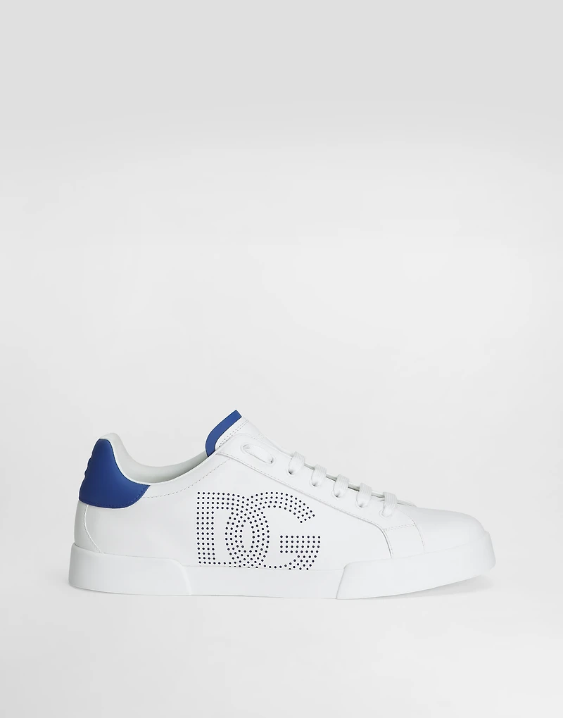 Printed calfskin nappa Strobel Portofino Light sneakers