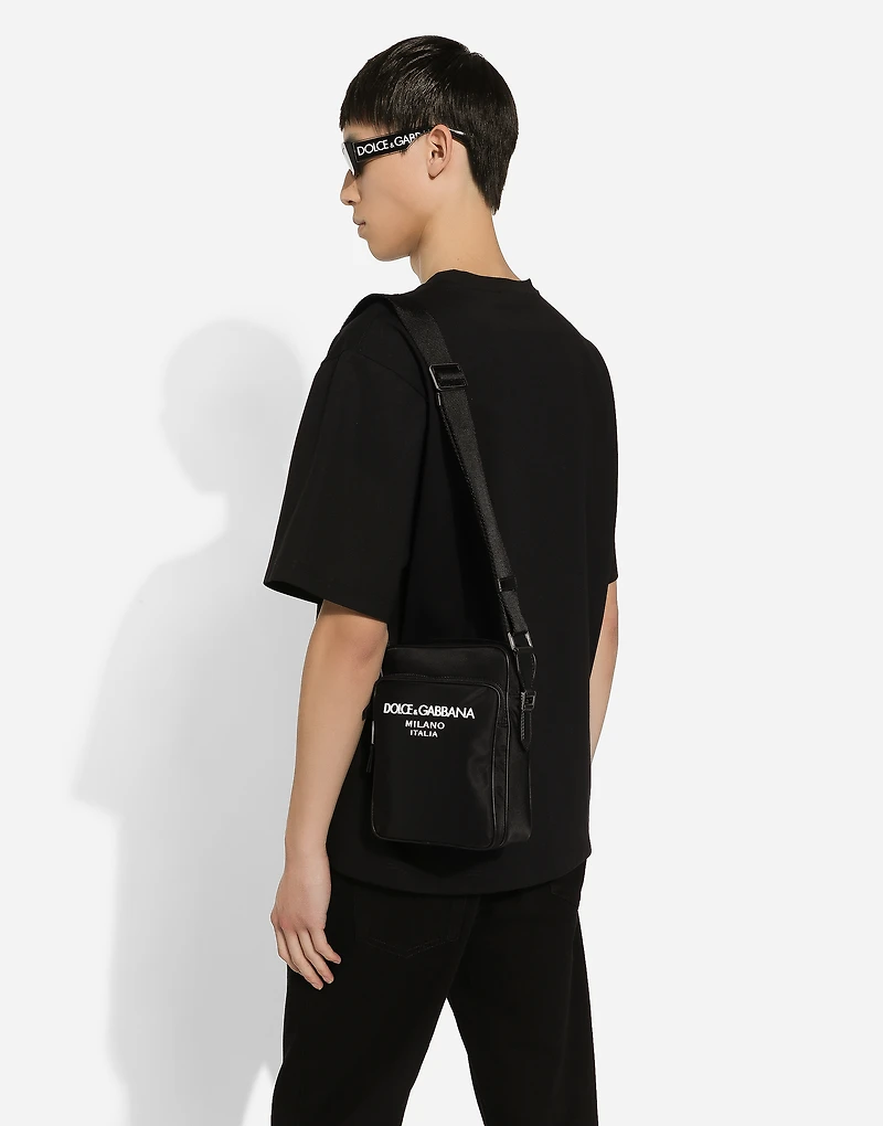 Nylon crossbody bag