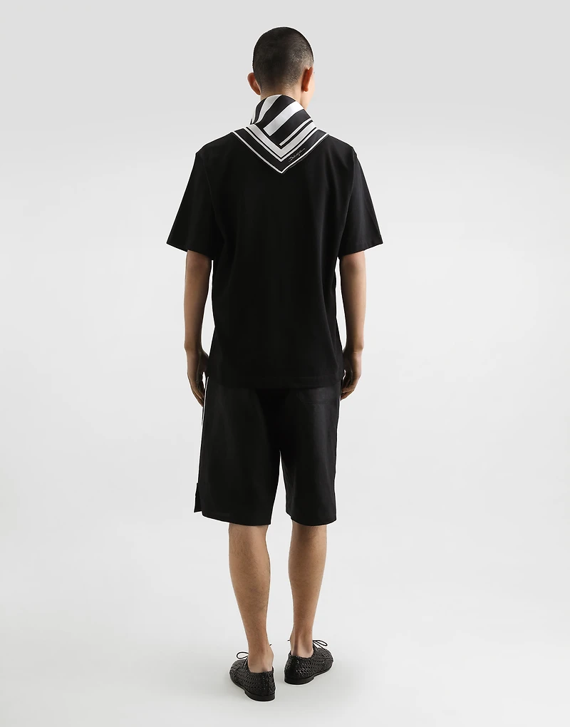 Linen fabric shorts