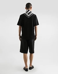 Linen fabric shorts